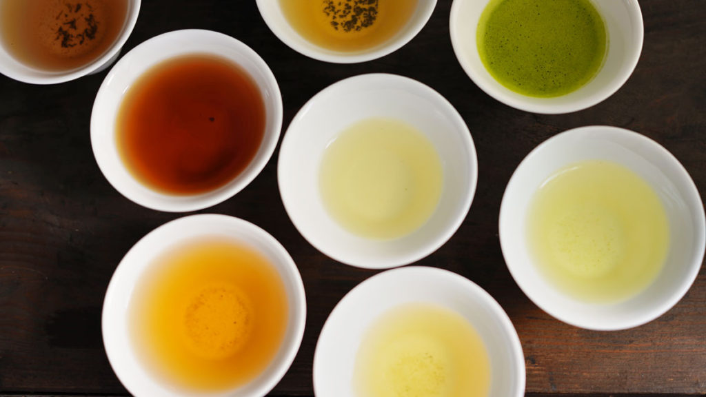 色々な日本茶